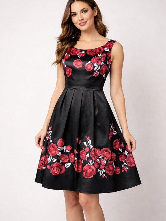 White House Black Market Dresses & Skirts - White House Black Market Floral Dress – Size 8